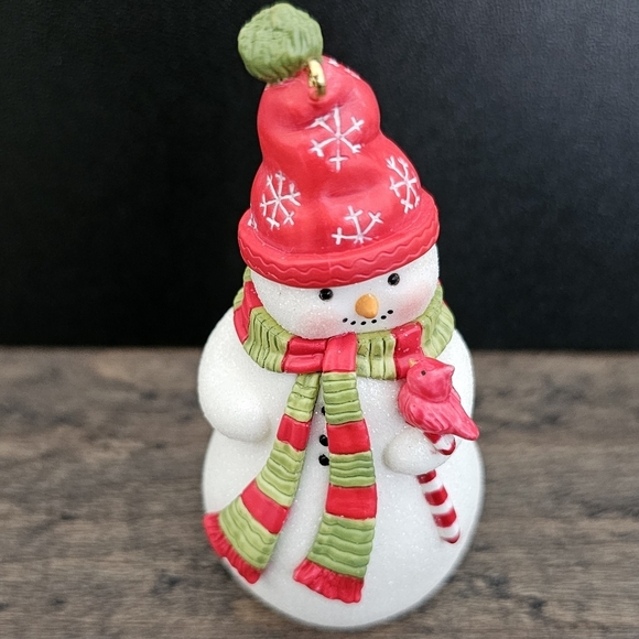 New & Vintage Hallmark Keepsake "A Happy Little Snowman" 2005 Christmas Ornament - Picture 3 of 6